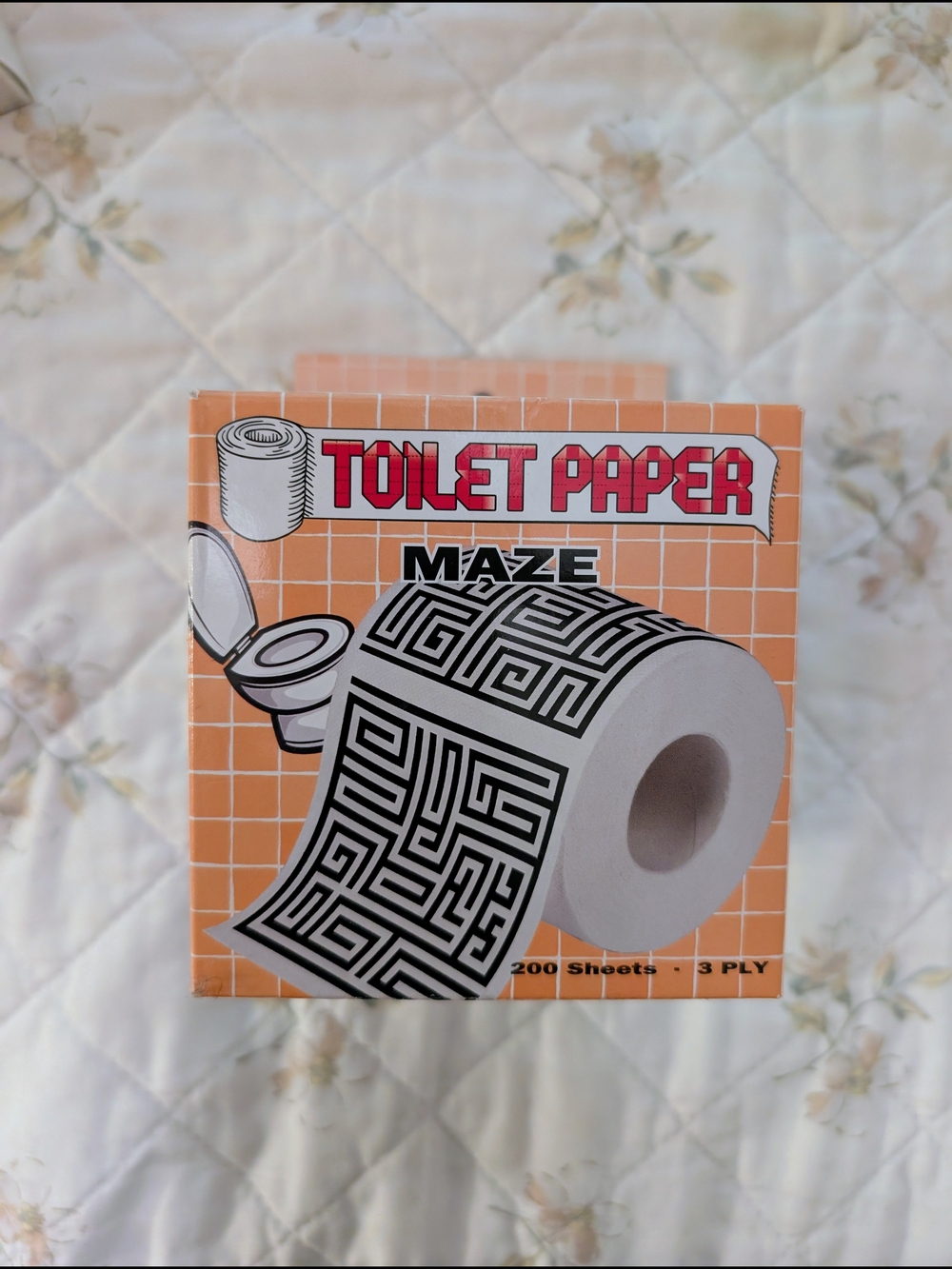TOILET PAPER Maze Printed Roll
